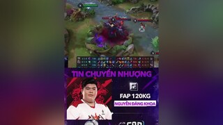 120kg gia nhập Fap Esport 👍 lqmb lienquan lienquanmobile_garena lienquanmobile garenalienquan xuhuongtiktok capcut