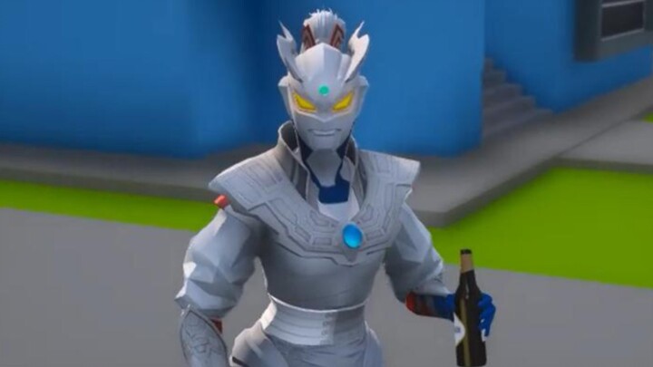 Ultraman Zero likes to drink?