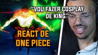 MELHORES MOMENTOS DE ONE PIECE EP 1062 - REACT DO ANIME | Cortes do Guto