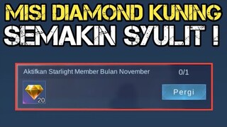 SEMAKIN GAK JELAS ! MISI DIAMOND KUNING HARUS AKTIFKAN STARLIGHT MEMBER SEHARGA 440 DIAMOND ! HEHE