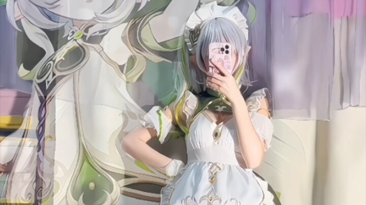 The full version of Nashida's maid leaked (˵¯͒〰¯͒˵)