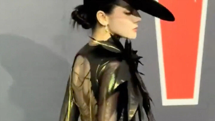 This lady really knows how to slay the red carpet—she never plays it safe!