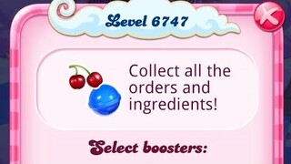 Candy Crush Saga Indonesia : Level 6747