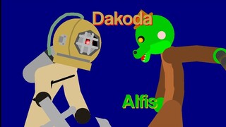 Alfis avenges the death of Kraxicorde (Dakoda Vs Kraxicorde Sequel) Piggy Animation