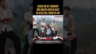 GADIS INI TERTANGKAP BOS MAFIA DAN DI IKAT DI REK KERETA API #alurceritaflim #film