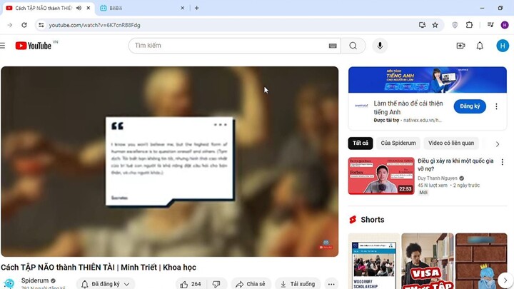 Cách TẬP NÃO thành THIÊN TÀI _ Minh Triết _ Khoa học - YouTube - Google Chrome 2