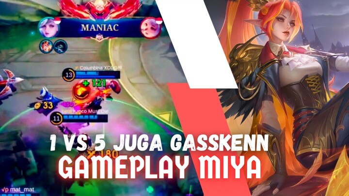 MANIAC‼️ Marksman Miya emang segacor ini‼️