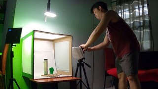 DIY PHOTO LIGHT BOX FOR PRODUCT SHOOT PINOY VERSION