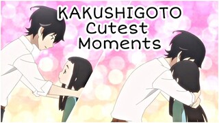Kakushigoto Cutest Moments English Sub - All Sweet Compilation Father Daughter Moments sad Moments