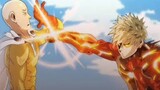 Duel Saitama Vs Genos #onepunchman #saitama #saitamavsgenos #shortvideo