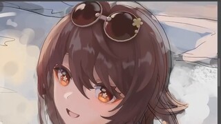 Genshin Impact: Hu Tao Hot Springs Story PV - "Twilight Snow Peach"