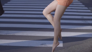 Creative Stocking Ad from Japan