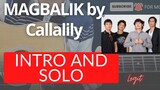 MAGBALIK by Callalily Guitar Intro and Solo / Adlib - Acoustic Cover