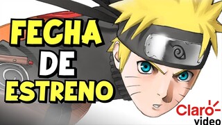 Naruto Shippuden Doblaje LATINO | LLEGAN LOS NUEVOS CAPITULOS A Claro Video | ¿FECHA DE ESTRENO?