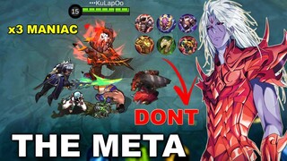 MARTIS The Meta Unlimited Maniacs & Savage | Don't Do This On Martis | MLBB