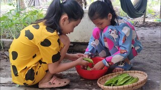 Mẹ Thì Đổ Lú Con Ngồi Lặt Rau Bà Nội Và Ba Cả Nhà Đi Bệnh Viện | TKQ & Family T864