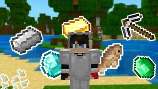 Minecraft Bedrock, but it drops random items