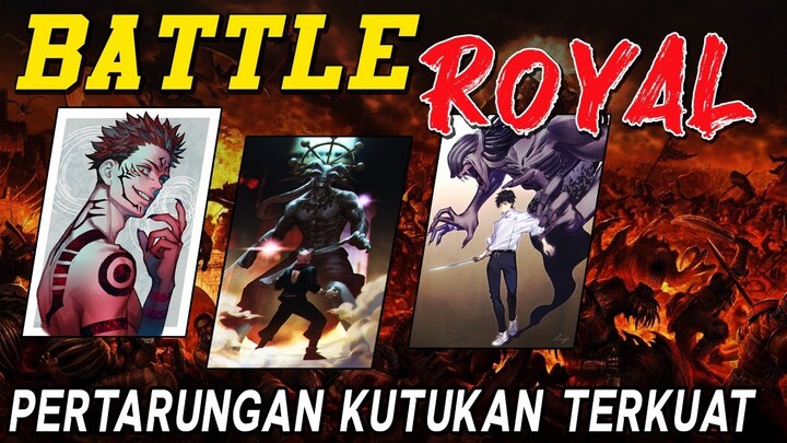 PERTARUNGAN SUKUNA MELAWAN MAHORAGA DAN RIKA UNTUK MENJADI MAKHLUK KUTUKAN TERKUAT