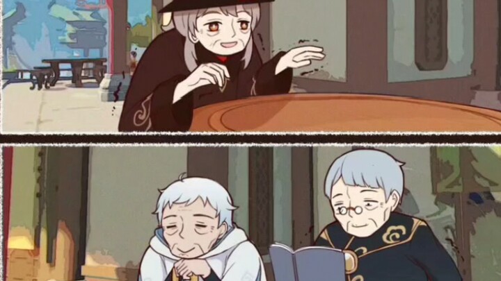 When Hu Tao and the others grow old, but you…