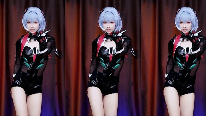 【颖儿】EVA绫波丽cos×RED韩舞直播间舞蹈录屏