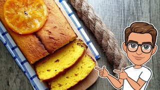 Quick & Easy Orange Cake | Tasty Orange Cake | Kek Oren Yang Mudah dan Sedap