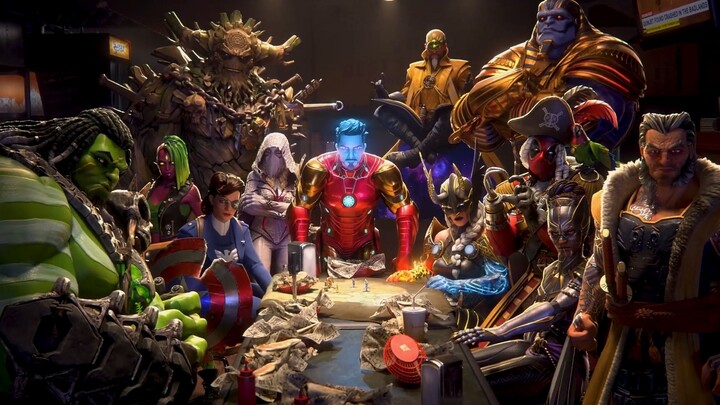 New CG animation for the Marvel game "Marvel Realm of Heroes"