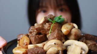 Tumis daging sapi sederhana