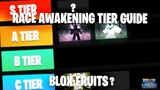 Ranking All Race Awakening V4 In Blox Fruits!