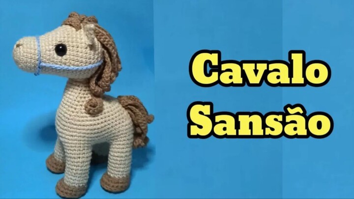 Cavalo de Crochê - Cavalo Amigurumi - 1º Parte [1]