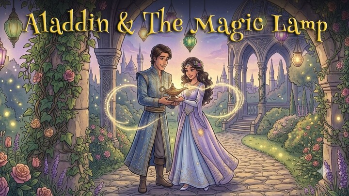 Aladdin and The Magical Lamp - The Real Arabian Nights Story #bedtimestories