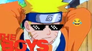 THE BOYS MEME | naruto thug life kakashi funny moment #kakashi #theboysmeme #trending #viralvideo