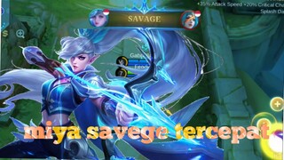 miya savege tercepat MLBB