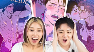 Koreans read SEMANTIC ERROR for the first time! BL Webcomic