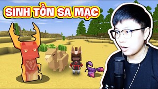 SINH TỒN SA MẠC - GẶP "GIUN CÁT" - Mini World Sinh Tồn | Tập 1 | Sheep