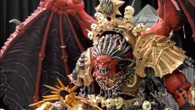 Giá đặt mua sớm JOYTOY Dark Source Warhammer Primarch Angron Khorne là 999! Thật không may, có một s