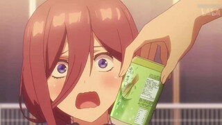 [Anime][The Quintessential Quintuplets] Ekspresi Terkejut Lucu Miku