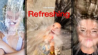 泼水挑战解锁了隐藏笑点！