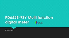 PD652E-9SY Multi function digital meter(SLE)