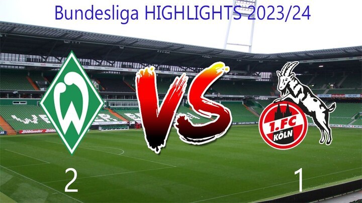 SV Werder Bremen vs 1. FC Köln (Matchday 5, Bundesliga 2023/24)