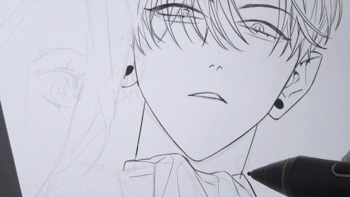 การตัดเส้นการ์ตูนแบบดื่มด่ำ