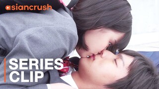 Fall onto my crush's lips when he tries to save me! | Japanese Drama | My Little Lover