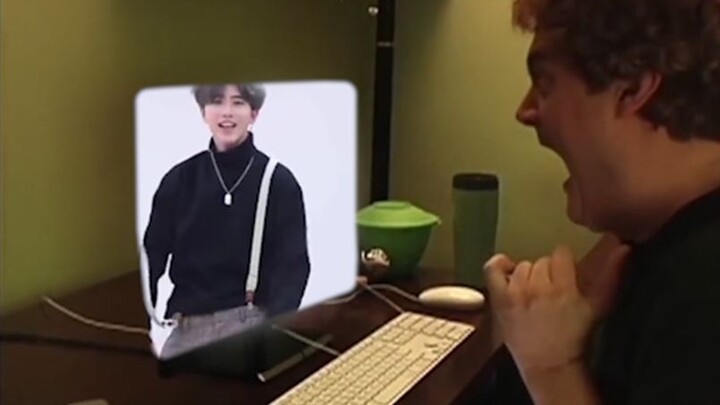 When [Shocked Brother] saw Cai Xukun playing basketball