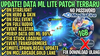 Data ML Lite Full Event 1Gb Terbaru Patch Allstar | ML Lite | Cara Mengatasi Lag & Patah Patah