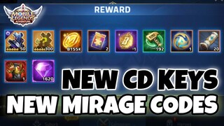 3 SURPRISE CD KEYS + All MIRAGE CODES