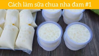 Cách làm sữa chua nha đam p1