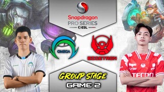 SMART OMEGA vs BTR GAME 2 SNAPDRAGON PRO SERIES SEASON 5