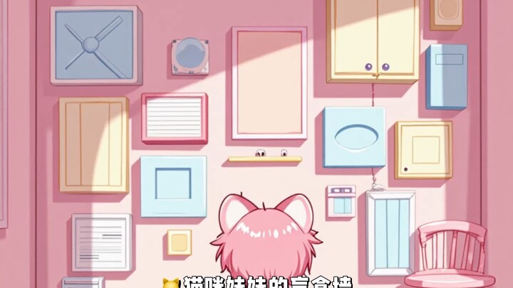 🐱猫咪妹妹的盲盒墙