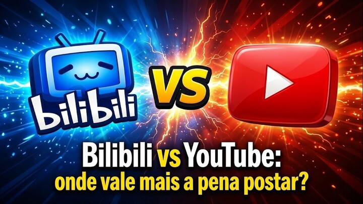 YouTube ou Bilibili: onde seu conteúdo bomba mais?