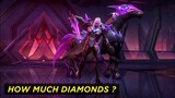 HOW MUCH DIAMONDS FOR LEOMORD ABYSS SKIN ? || LEOMORD SHADOW KNIGHT SKIN || MOBILE LEGENDS