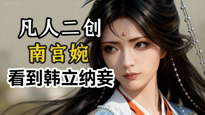 看到韩立带慕沛灵逛甜甜城，南宫婉竟然···